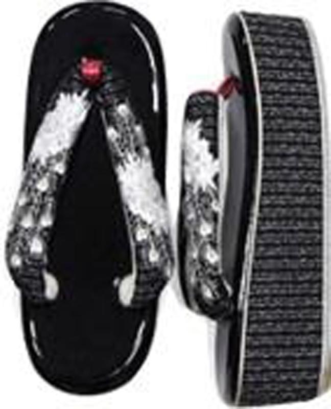 [アンドウ] 草履 牡丹孔雀 和装 履物