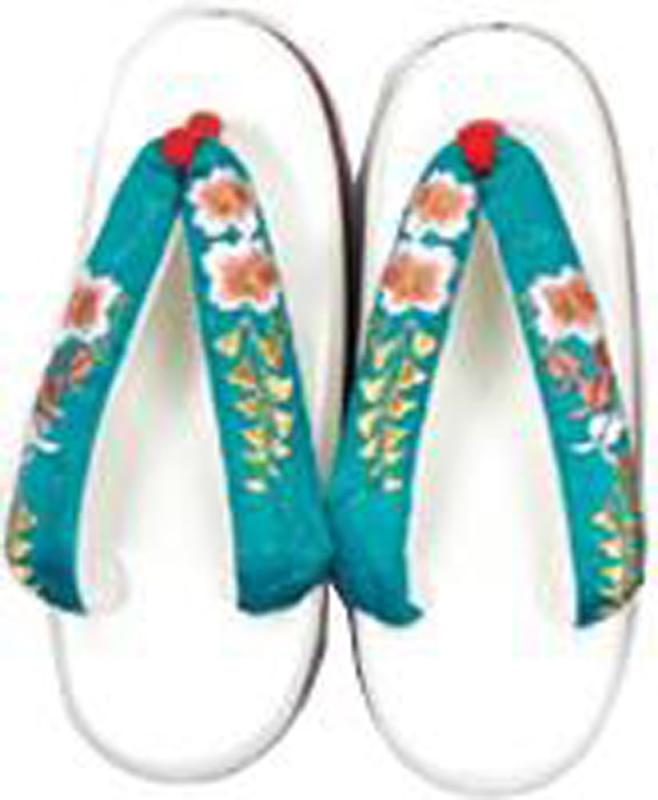 [アンドウ] 草履 桜と藤 和装 履物 �