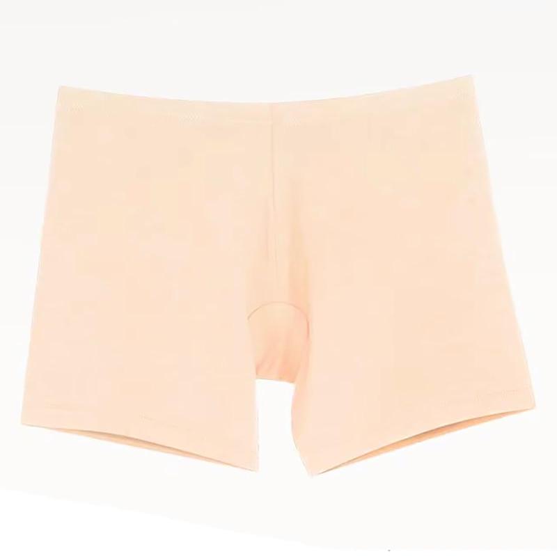 [愛の部屋] レギュラーショーツ レディース パンツ 下着 ショーツ 綿混 パンツ ボックスショーツ ボクサー 1分丈 パンティ シームレス 保湿加工