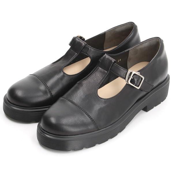 MARGARET HOWELL idea(マーガレット・ハウエル アイデア) レディース トラックソールTストラップシューズ2884プラットフォーム