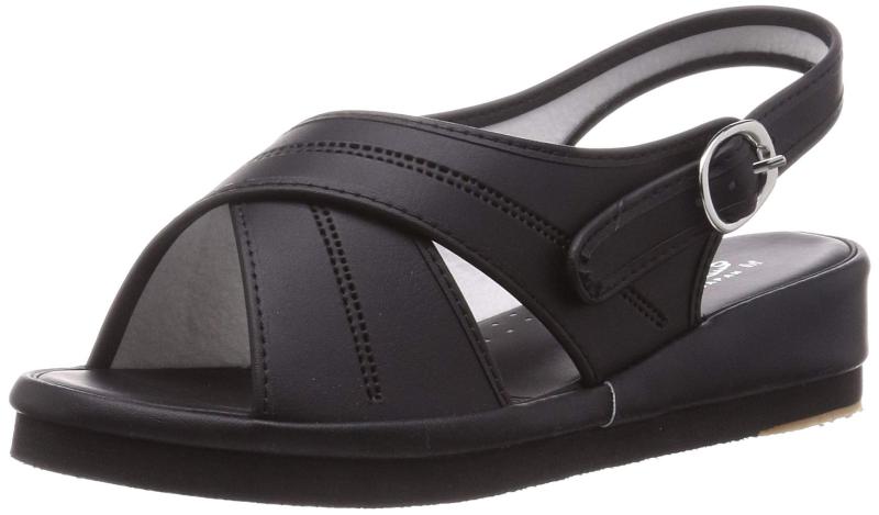 wing nurse(ウイングナース) レディース WN7709日本製 ナースサンダル オフィスサンダル 3.5cmヒール ウエッジソール