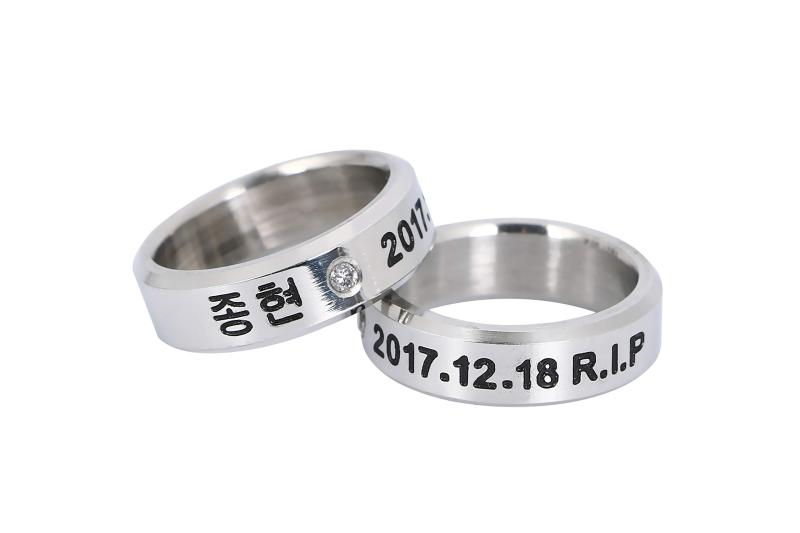 楽天市場】shineeジョンヒョン リングの通販