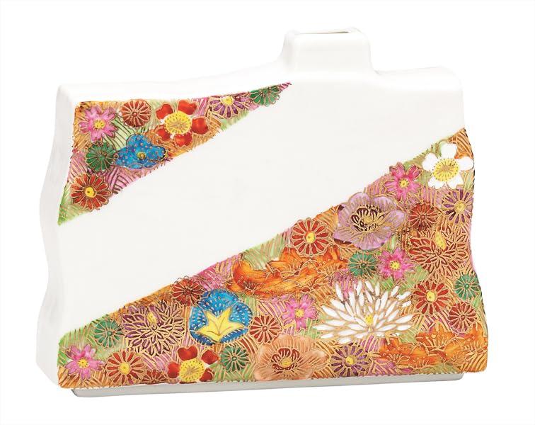 ナカマル『九谷焼』5号一輪生・金花詰 K9-1301