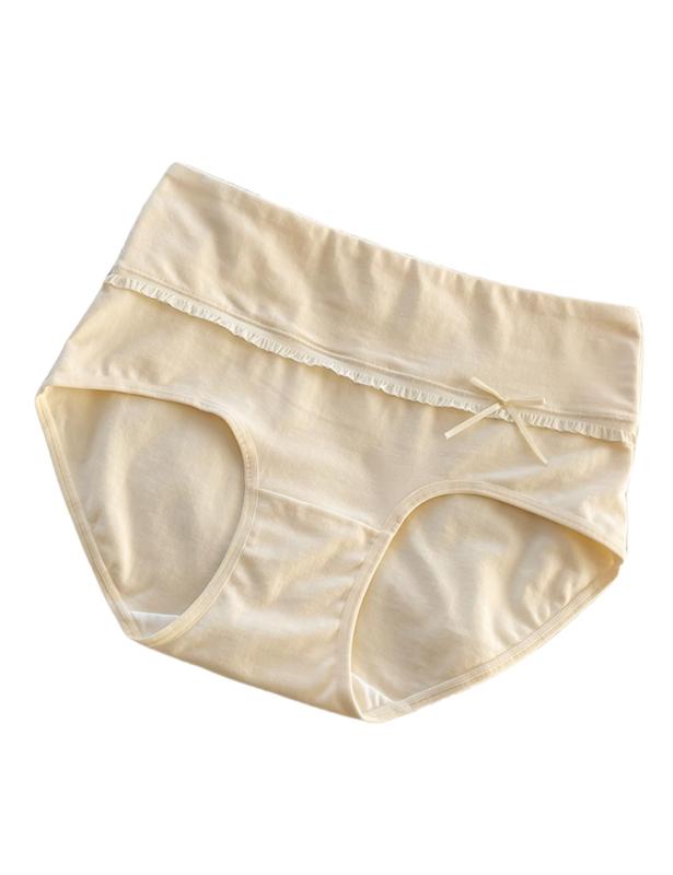 [conghuan] レディース ショーツ 綿 ハイウエスト 女性 下着 パンツ コットン パンティー お腹すっぽり 食い込まない 通気性 婦人 大きいサイズ