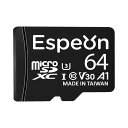 Espeon MicroSDXCカード UHS-I U3 A1 V30 4K Ultra HD Class10 - 最大読出速度95MB/s、SDアダプター付