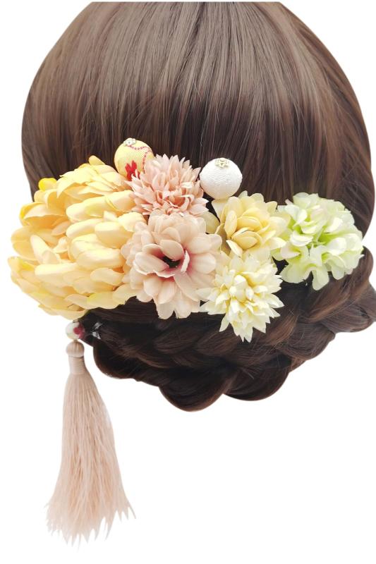 [ネコート] 髪飾り 成人式 卒業式 七五三 和装 9点セット 房 着物 振袖 浴衣 入学式 卒業式 袴 振袖 花火大会 前撮り