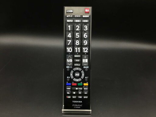 東芝 純正リモコン 液晶テレビ用 CT-90469 東芝 純正リモコン 液晶テレビ用 CT-90469