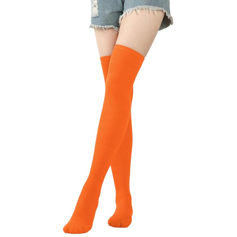 [Alaiyaky] オーバーニーソックス レディース 8色 靴下 膝上 ニーハイソックス ロングソックス ハイソックス ストッキング コスチューム 人気 かわいい 無地 美脚 着圧 弾力性 通学 通勤 マルチ