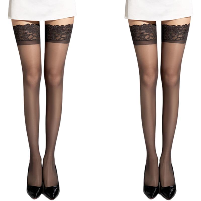 [Senteria] ニーハイソックス 着圧ソックス ロング ストッキング レデイーズ レース 黒 白 靴下 無地 通気性 美脚・脚長効果 オーバーニーソックス スクールソックス 保温 防寒 四季適用 通勤