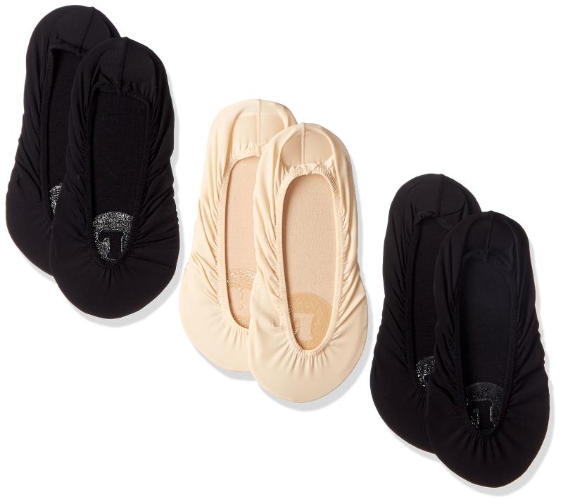 癒足(いやし) [癒足] (癒足) パンプスイン 足底全面クッション かかと・足底内側部シリコン滑り止め付き 3足セット 14651-930 レディース