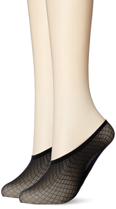 [アツギ]ATSUGI THE LER BAR(アツギザレッグバー) ダイヤメッシュ柄 フットカバー 〈2足組〉 ウィメンズ