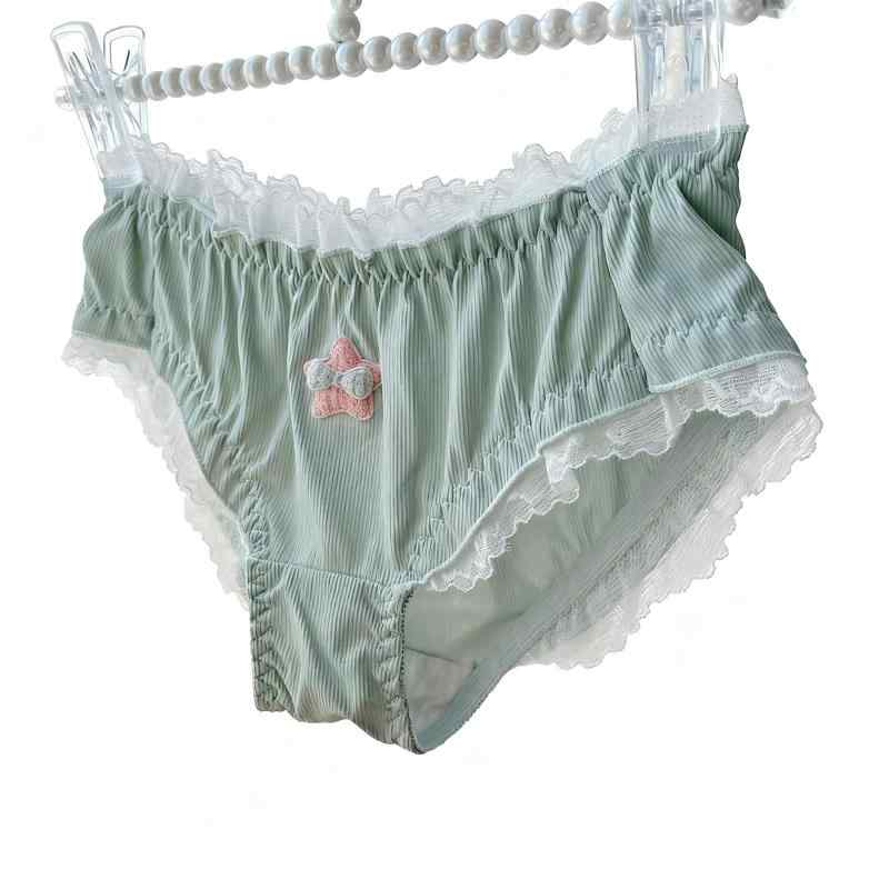 [VOVOSTAR] ショーツ レディース ミルクファイバーライス綿 下着 柔らか パンティ 吸汗 通気 伸縮性 柔らか女性 可愛い 蒸れない 締め付けない