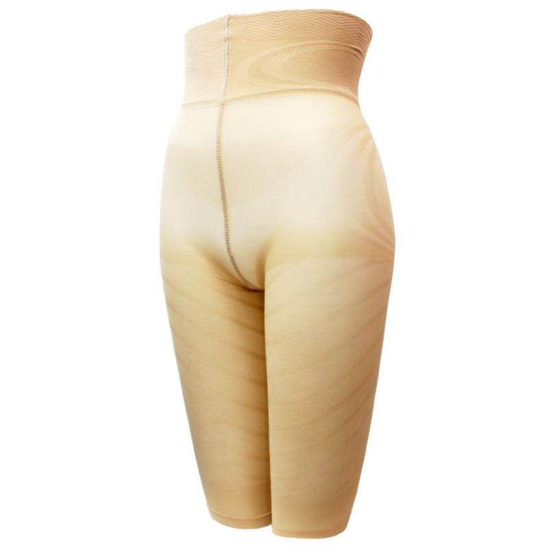 UZU SHAPE SHORTS ねじり式太ももスキマ渦巻きショーツ ベージュ L-LL