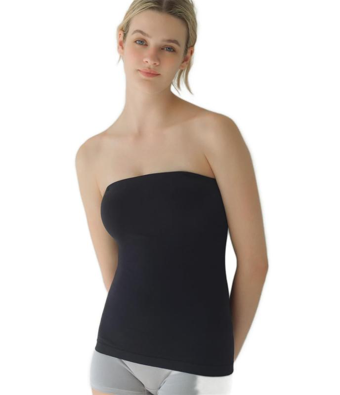 [ピーチ・ジョン] 【カップ付き チューブトップ ストラップ付き 2way 盛れる ワイヤー入り ブラ並みのバストメイク力 】ワークブラチューブ