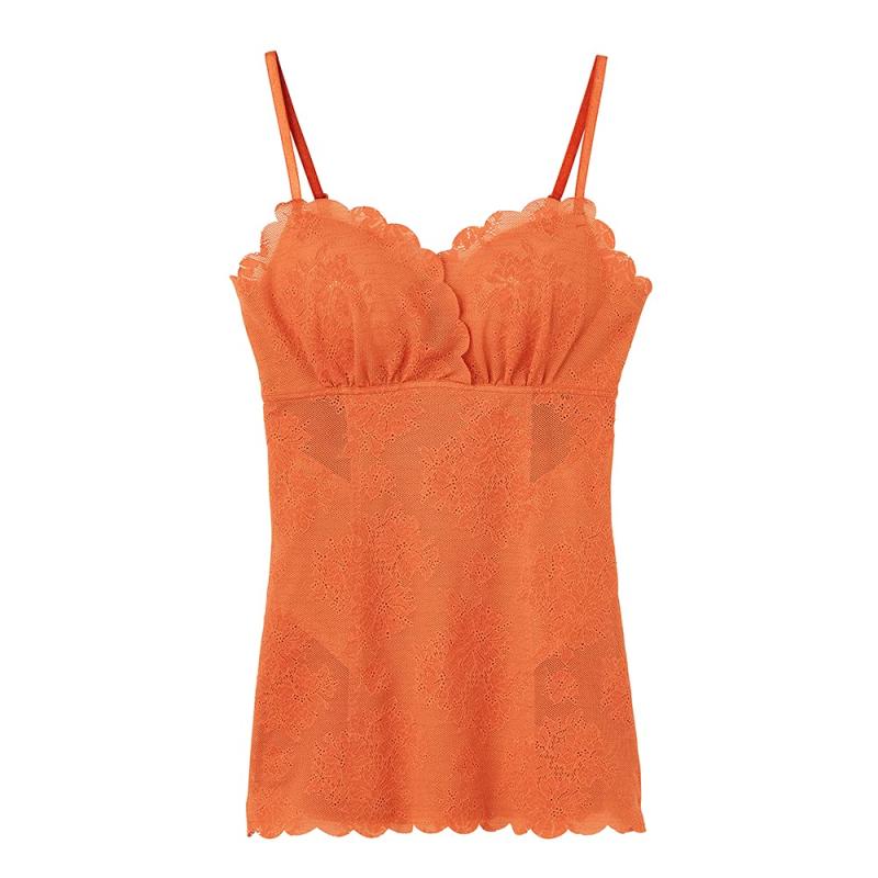 [グンゼ] 補正下着キャミソール カップ付き 【くびれくっきり】 トゥシェ Tuche ミューズメーカー MUSE MAKER TC6056レディース