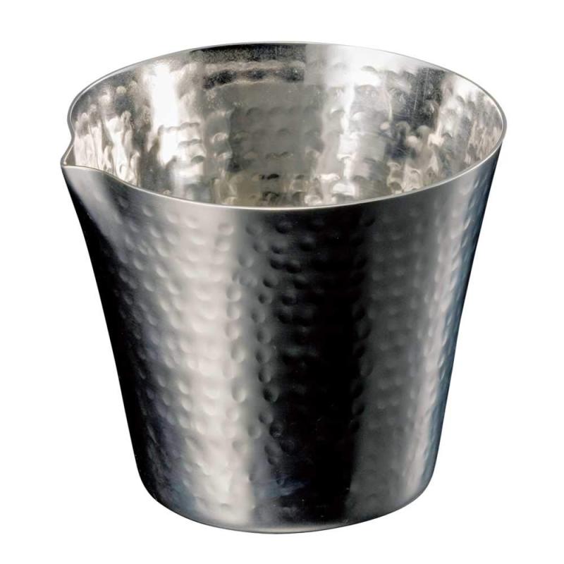 ヤマコー ステンレス槌目 片口 L 23995 シルバー