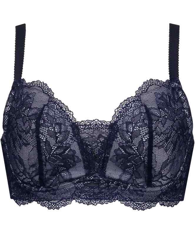 [Wing/Wacoal] ブラジャー 【小さく見せるブラ】 大きいサイズ 【D~Gカップ展開】 3/4カップ Wing Lesiage PB1001