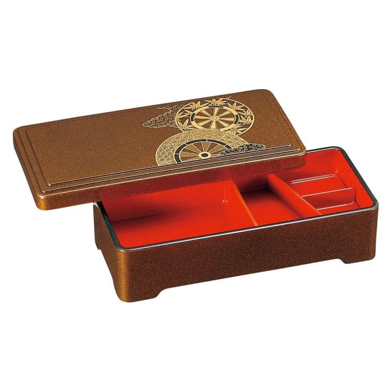 ジェイキッチンズ J-kitchens うな重 重箱 弁慶弁当 梨地御所車(蓋親仕切付 鰻 (うなぎ) 重箱 日本製