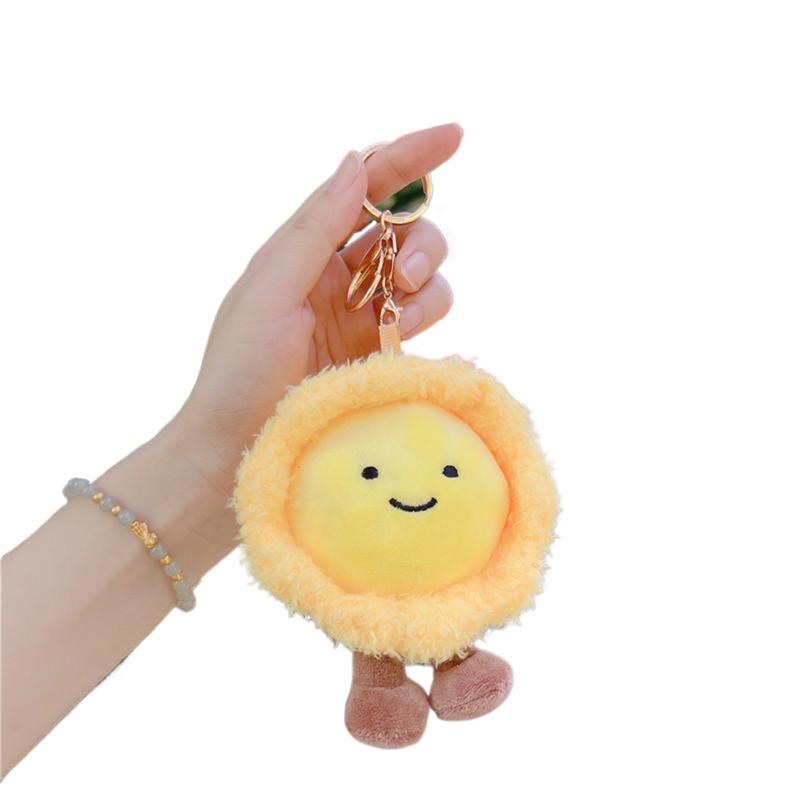 [LOHGOU] 可愛いひまわりのチャーム ぬいぐるみチャーム バッグ飾り ふわふわ クリエイティブ誕生日ギフト 女性用 おしゃれ