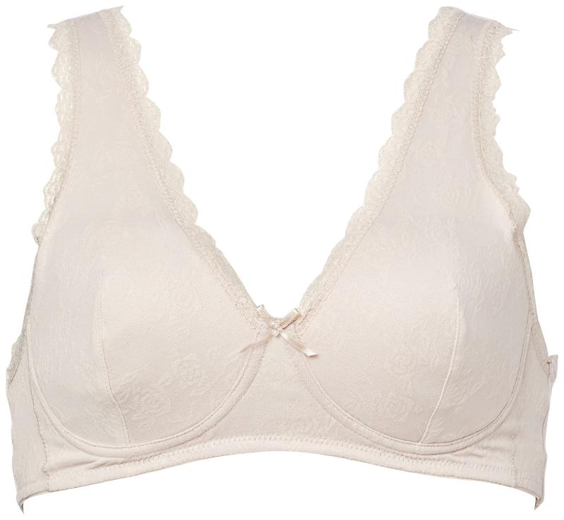 ATSUGI(アツギ) ブラジャー［La chere（ラシェール）］ らくらくかぶりタイプ ノンワイヤーブラジャー 綿混 カップ裏アロエ加工 97100ASレディース