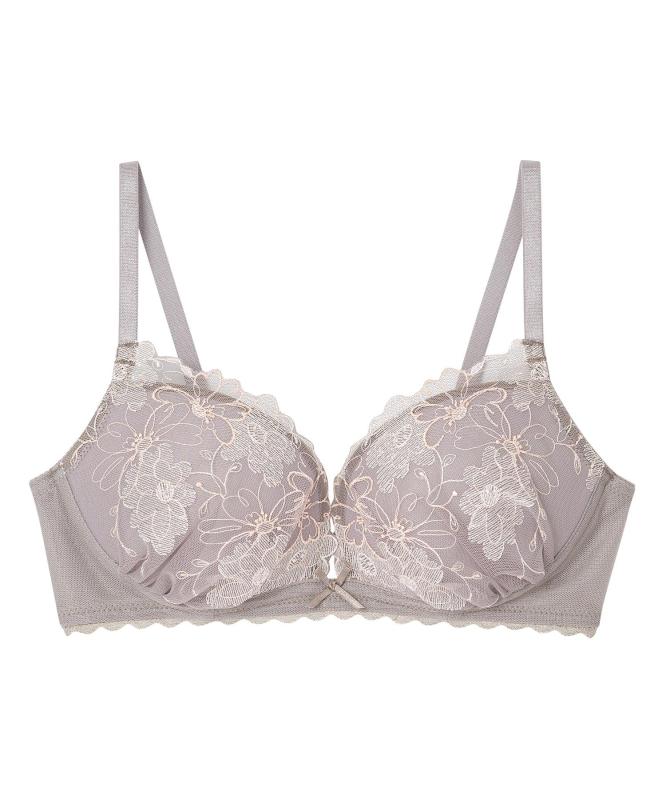 [アンフィ] ノンワイヤーブラ バストを寄せて谷間をつくる 【BLH383シリーズ】 ブラジャー ブラ BLH383 レディース