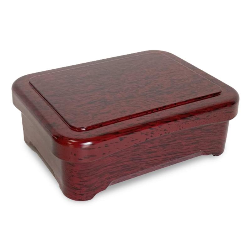 J-kitchens 土用の丑の日 鰻重箱 うな重 重箱 隅丸大丼重 後藤塗内朱塗 鰻 (うなぎ) 重箱 17.7cm ×13.5cm ×6.5cm 日本製 （38）