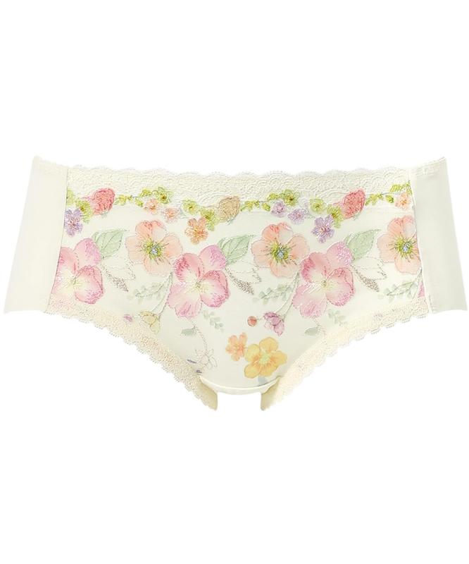 [ウイング/ワコール] ショーツ KB2722とペア 【後ろ姿きれいブラ】 はきこみ丈あさめ KF2422 レディース