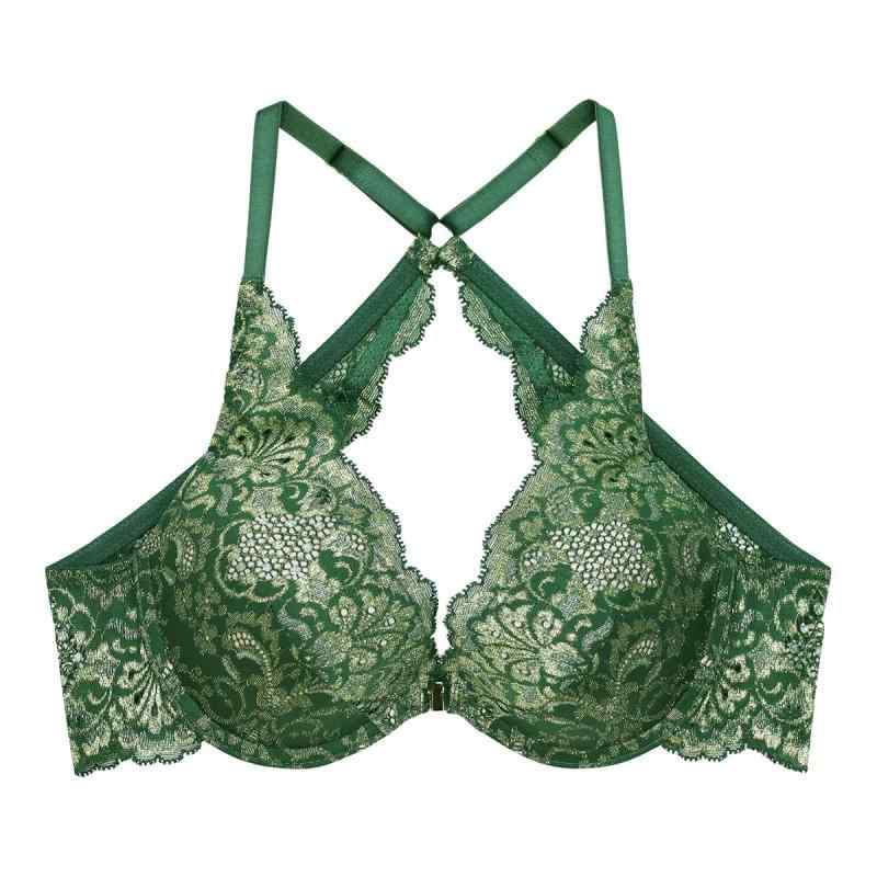 [アンブラ] Olive バッククロス フロントホック ブラジャー 単品