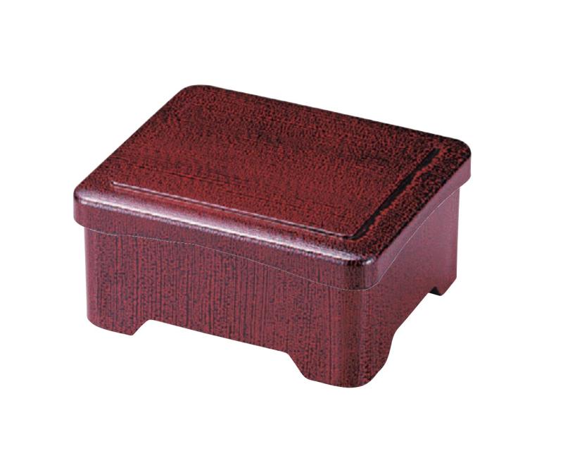 若泉漆器 うなぎ重 若丸丼重 溜刷毛目内朱塗 1段 U-1-47