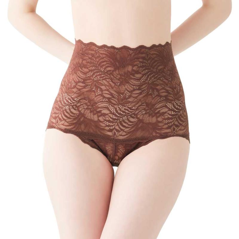 GUNZE(グンゼ) ハイウエストショーツストレッチ レース 脇高ブラペアショーツ Tuche トゥシェ JS2005Hレディース