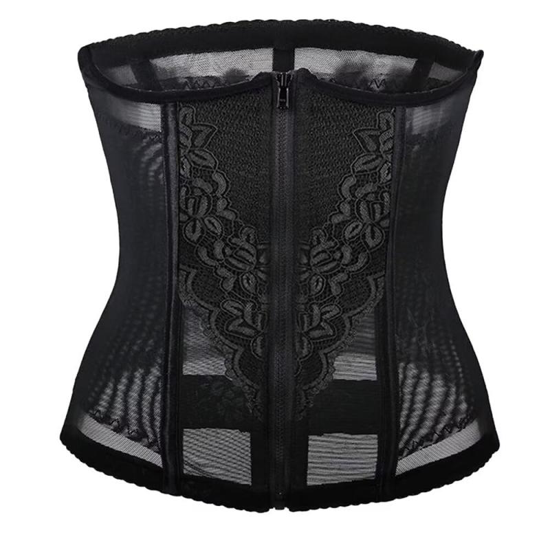 [Uroi] らくらくファスナー開閉コルセット ウエストニッパー ロング くびれ 補正下着 ウエスト引き締め 姿勢矯正 骨盤矯正 ダイエット 産後 インナーウェア 肋骨 ベルト