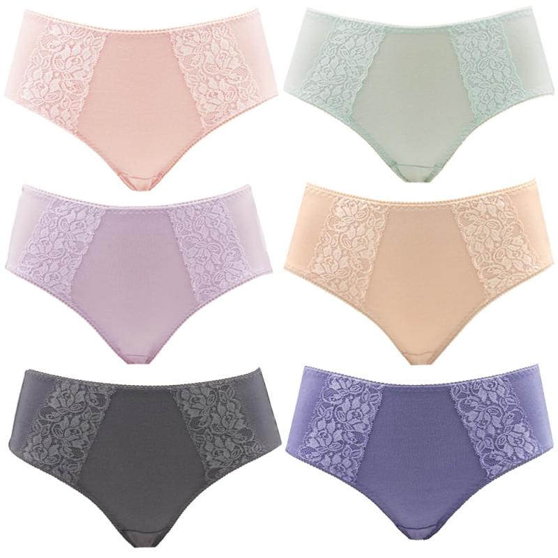 [ARISAYA] アリサヤ スタイルサポートショーツガードル ヒップアップ 補正 コットン M L LL 3枚 6枚 パステル ダーク