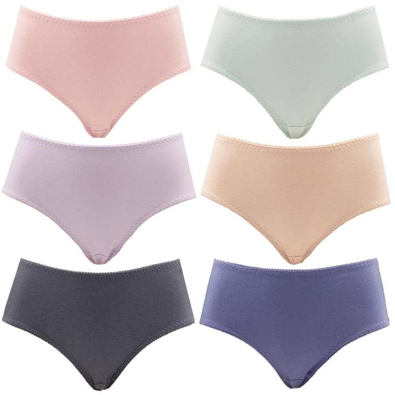 [ARISAYA] アリサヤ スタイルサポートショーツガードル お腹押さえ 補正 コットン 無地 M L LL 3枚 6枚