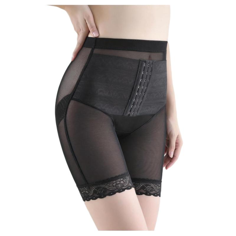 [Magicmode] 補正ショーツ レディース 深ばき 補正下着 ショーツ ハイウエスト お腹引き締め ヒップアップ シームレス シェイプウェアパンティ 3列 8段 ホック 加圧インナー 補正下着 ガードル