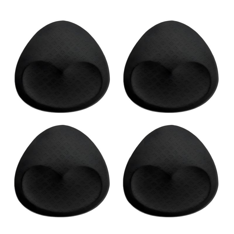 [Magicmode] ブラパッド 厚手 2ペア4枚 胸パッド 盛れる 挿入 ジャーインサート プッシュアップ 取り外し 通気性 スポーツブラ ビキニ 再利用可能 日常用 水着 三角