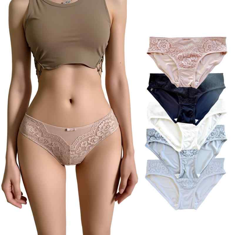 [Twinice] ショーツ 下着 6枚セット 吸湿速乾 伸縮 通気 コットン 柔らか 蒸れない 締め付けない レディースショーツ 吸汗 食い込まない パンティ レディースパンツシームレスレースレディー