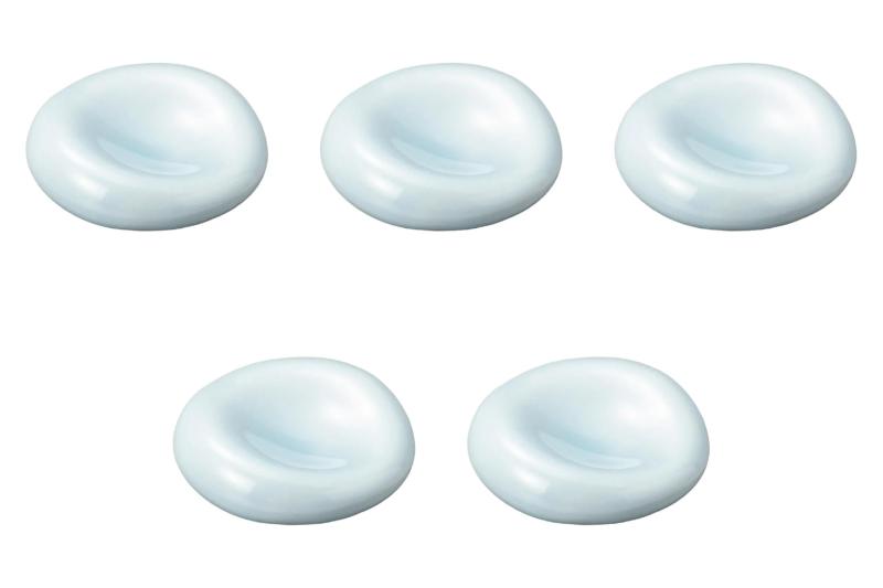 5個セット 青磁片ペコ箸置 [ 4.2×1.5cm ] | 箸置 セトモノホンポ(Setomonohonpo)