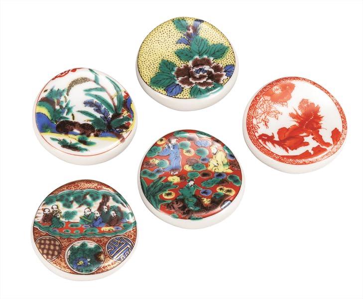 九谷焼いわたや 箸置・時代画 K9-436