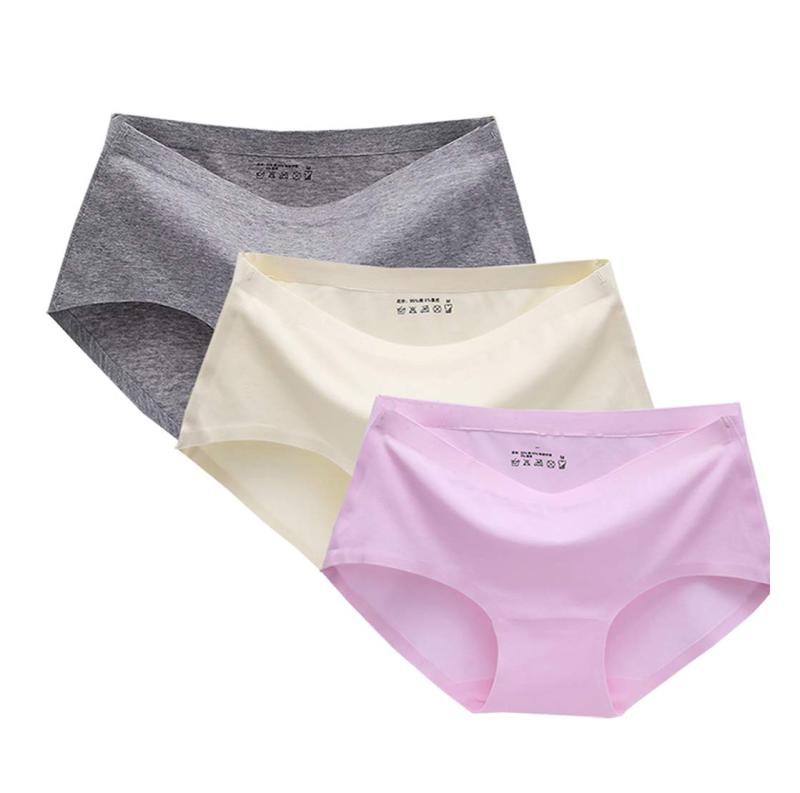 [IFREED] シームレス ショーツ レディース 綿 無地 レギュラーショーツ 下着 パンツ レディースパンティ ひびきにくい 大きいサイズ 高通気性 伸縮性