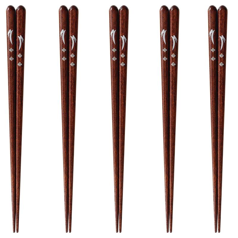 J-kitchens 箸 5膳 セット 素材：木材 箸 食洗機対応 PID3316 お箸 日本製