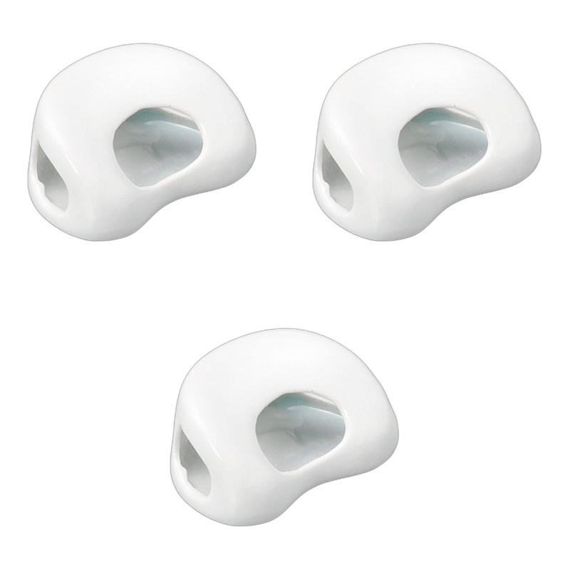 3個セット 勾玉青白磁箸衣 [ 4×3.5×2cm ] | 箸置き陶磁器 強化 セトモノホンポ(Setomonohonpo)