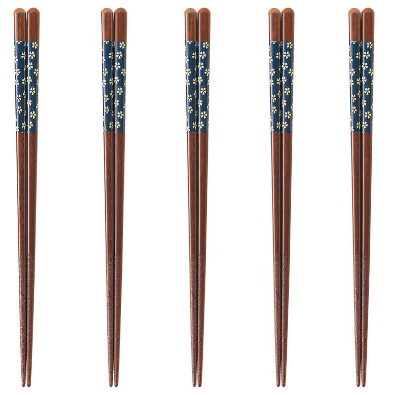 J-kitchens 和食箸 和心 5膳 セット 素材：木材 箸 食洗機対応 お箸 日本製 PID587432