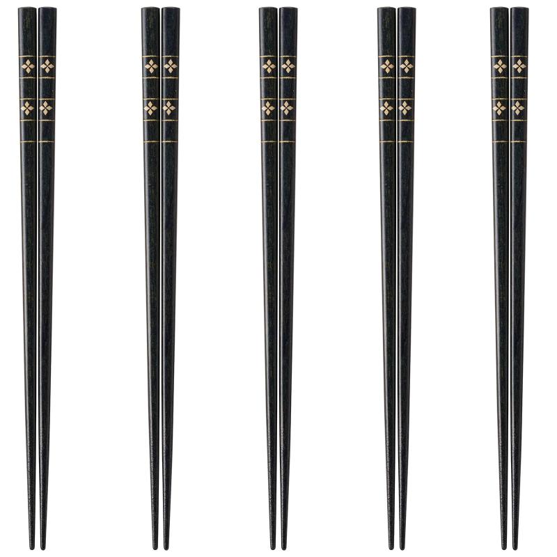 J-kitchens 和食箸 和心 5膳 セット 素材：木材 箸 お箸 日本製 PID593372