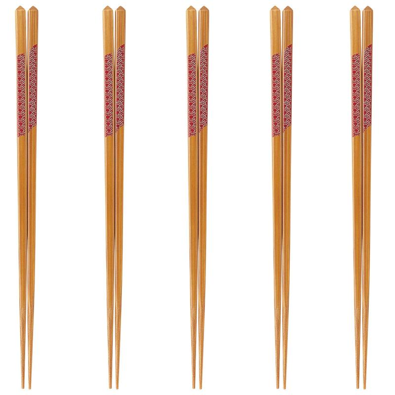 J-kitchens 和食箸 和心 5膳 セット 素材：木材 箸 お箸 日本製 PID588309