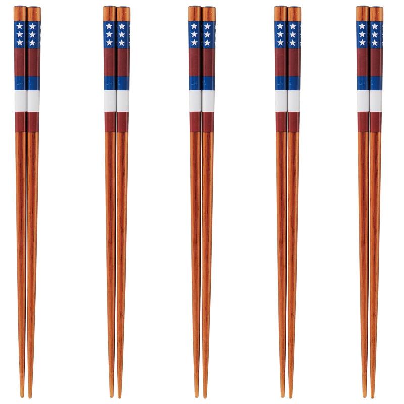 J-kitchens 和食箸 和心 5膳 セット 素材：木材 箸 お箸 日本製 PID593006