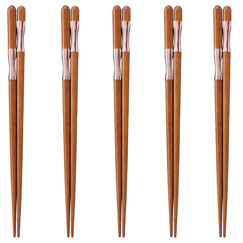 J-kitchens 和食箸 和心 5膳 セット 素材：木材 箸 食洗機対応 お箸 日本製 PID584998