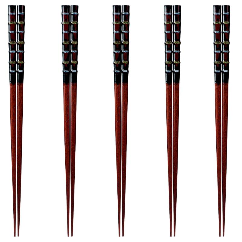 J-kitchens 和食箸 和心 5膳 セット 素材：木材 箸 お箸 日本製 PID591613