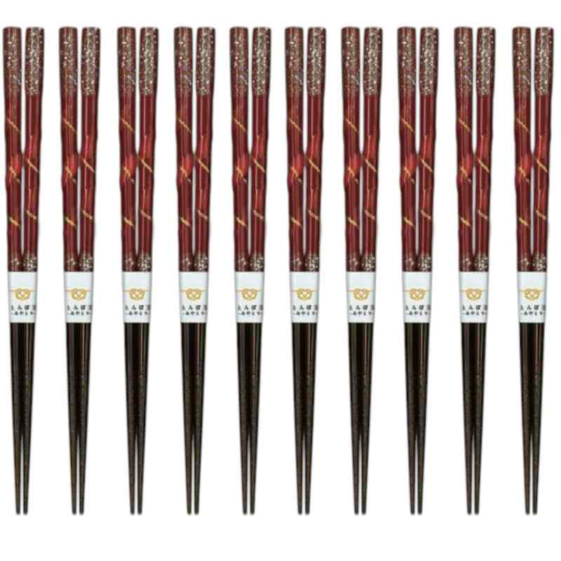 J-kitchens 箸 10膳セット お弁当 ピクニック 行楽用 運動会 来客用 おもてなし 木製 とんぼ玉 北斗 21..