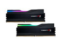G.Skill DDR5メモリ DDR5-6000 32GBKit(16GB×2枚組) OVERCLOCK WORKS購入特典ステッカー付き Trident Z5 RGB F5-6000J3636F16GX2-TZ5RK