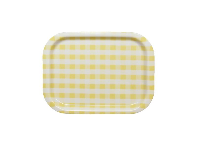 タツクラフト NS トレー スタンダード コレクション ミルキー チェック すべり止め付 トレイ お盆 おしゃれ キッチン 小物 プラスチック 大 小 滑り止め 滑らない すべり止め ノンスリップ